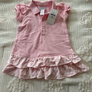 Ralph Lauren Blue Label Pink Polo Dress